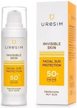 Actual product image Uresim Invisible Skin Facial SPF50 30ml (Sun cream face, SPF 50, 30 ml)