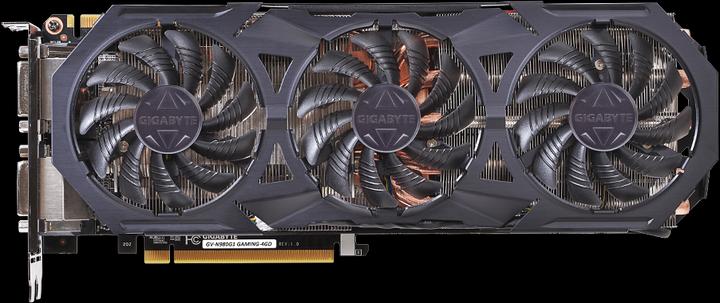 Image du produit Gigabyte GeForce GTX 980 G1 Gaming Windforce 3X (4 Go)