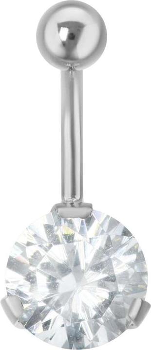 Bijouteria Bauchpiercing (Edelstahl, Zirkonia)