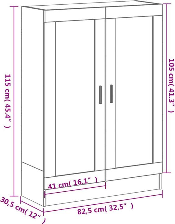 Actual product image VidaXL Octopus (82.5 x 30.5 x 115 cm)