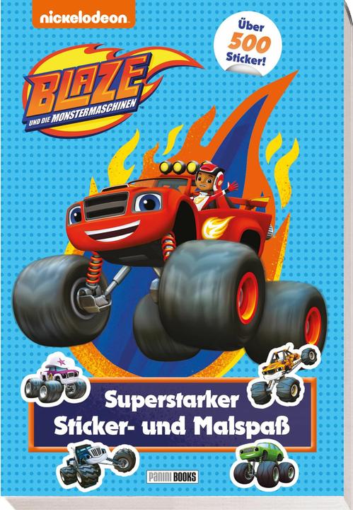 Produktbild Panini Blaze und die Monstermaschinen: Superstarker Sticker- und Malspass