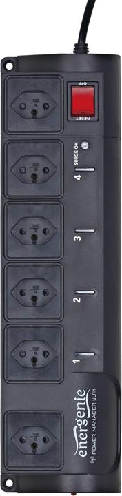 Produktbild Energenie IP-/WLAN-Steckdosenleiste (6 x, Typ 13, 1.80 m)