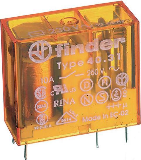 Produktbild Finder Relais Serie 40.31 24VAC 10A
