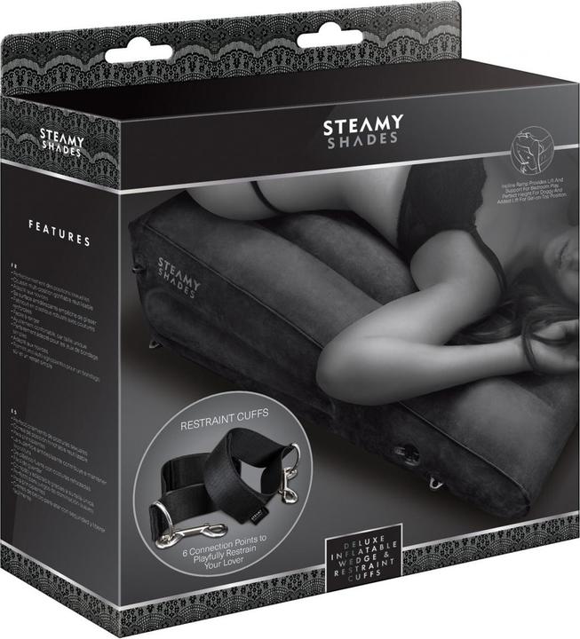 Produktbild Steamy Shades Deluxe Inflatable Wedge & Restraint Cuffs