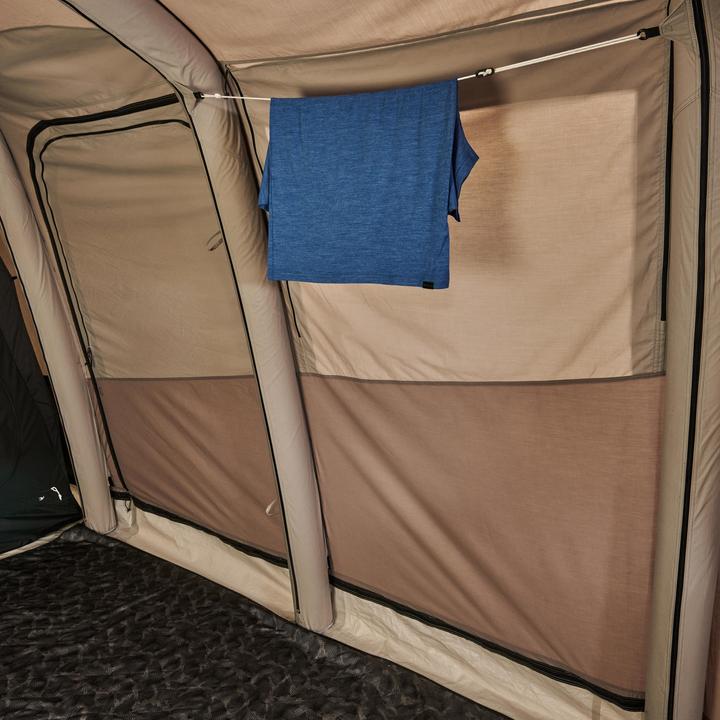 Image du produit Quechua Airseconds 6.3 Polycoton (Tente gonflable, 46 kg, 6 personnes)