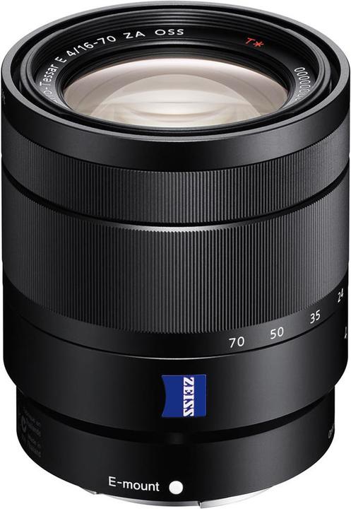 Actual product image Sony E 16-70mm f4 ZA OSS Zeiss Vario-Tessar T E-Mount (Sony E, APS-C / DX)