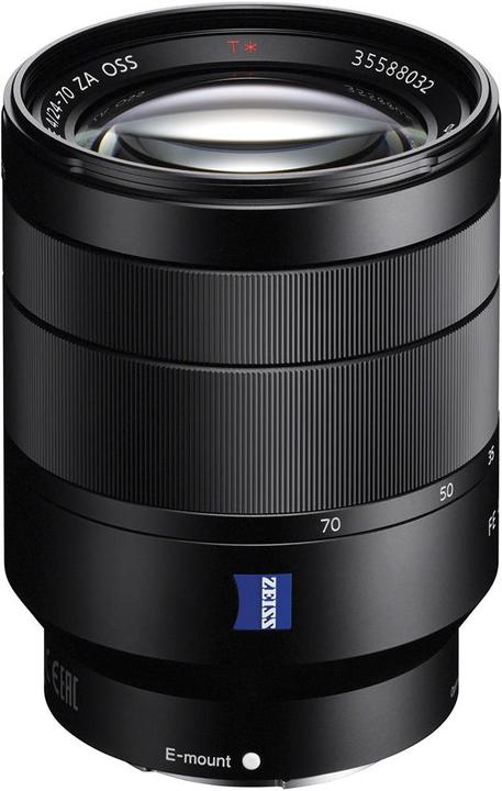 Sony FE 24-70mm f/4 ZA OSS Zeiss (Sony E, Plein format)