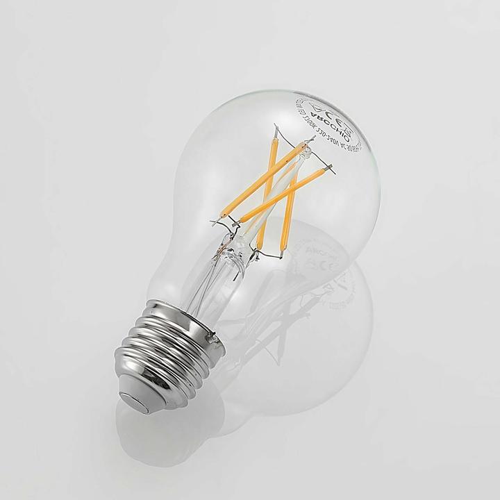 Image du produit Arcchio Ampoule LED E27 4W 2.700K filament, dimmable, claire (E27, 4 W, 470 lm, 1 x, E)