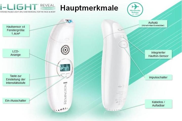 Produktbild Remington i-Light Reveal IPL2000