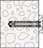 Actual product image Fischer Dowel SX Plus 6x30 (100 pcs.)