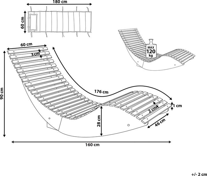 Produktbild Beliani Brescia Ii (176 cm)