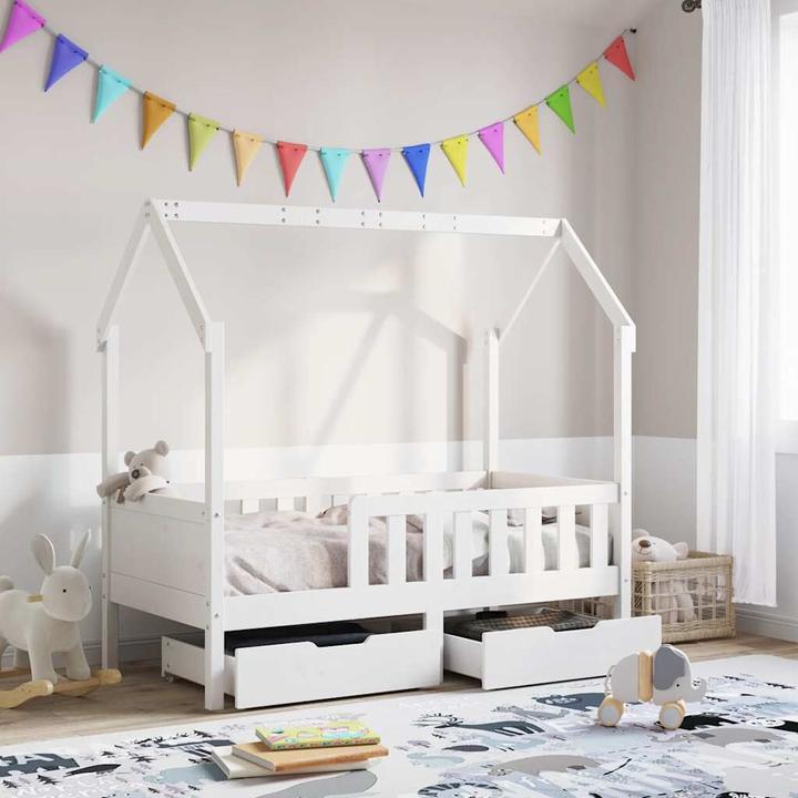 Immagine prodotto VidaXL Lettino con cassetti (70 x 140 cm)