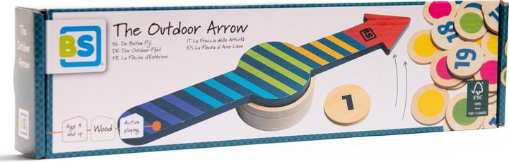 Produktbild BS Toys Der Outdoor Arrow Wood - Kinderleicht (Deutsch, Französisch, Italienisch, Englisch)