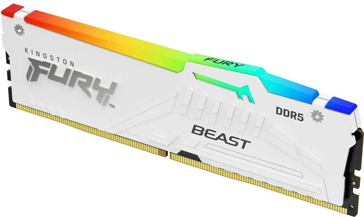 Productafbeelding Kingston RAM D5 6000 32 GB C36 FURY Beast RGB K2 EX (2 x 16GB, 6000 MHz, DDR5 RAM, DIMM 288 pin)