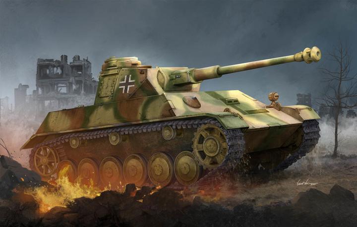 Produktbild Hobby Boss German Pz.Kpfw.III/IV auf Einheitsfahrgestell(Small Turret)