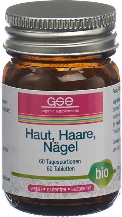 Produktbild GSE Haut Haare Nägel Complex Bio Tabl (60 Stück, Tabletten, 123 g)