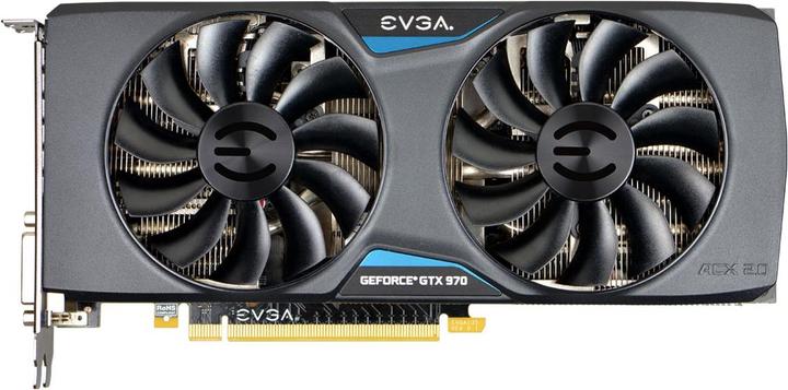 Produktbild EVGA GeForce GTX 970 Superclocked ACX 2.0 (4 GB)