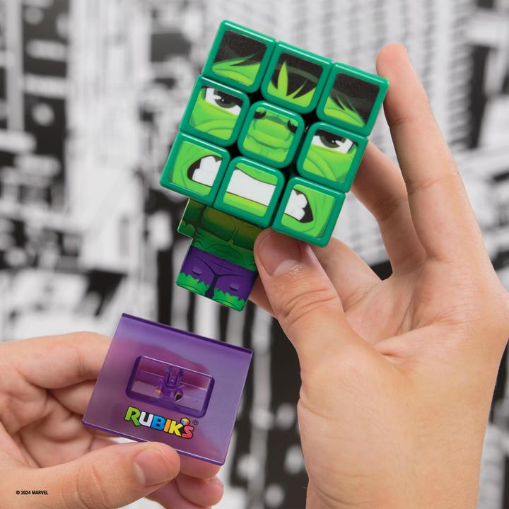 Actual product image Spin Master Rubik's - Cubers 3x3 - Hulk (3 x 3)