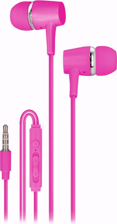 Setty wired earphones SPD-J-26 pink (Cable)