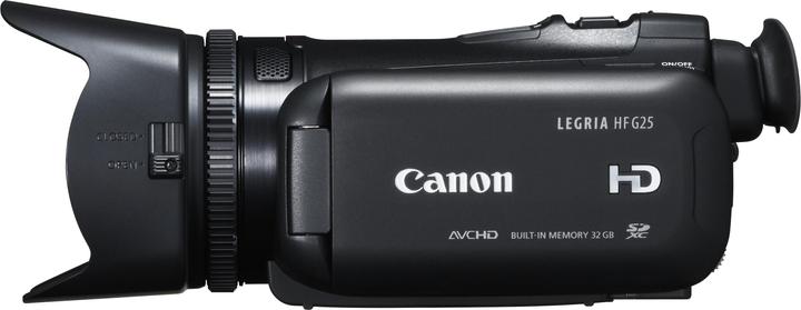 Produktbild Canon Legria HF G25, FullHD Flash, 10x Zoom, 32GB (2.37 Mpx, 25p, 10 x)