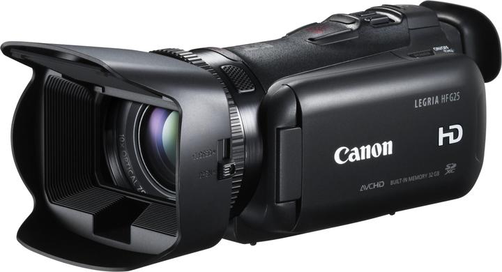 Produktbild Canon Legria HF G25, FullHD Flash, 10x Zoom, 32GB (2.37 Mpx, 25p, 10 x)