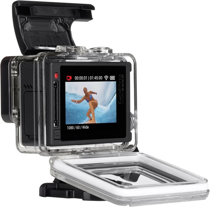 Image du produit GoPro Hero 4 Édition Argent (15p, WiFi, Bluetooth)