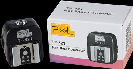 Produktbild Pixel E-TTL Hotshoe Adapter TF-321 für Canon (Blitzgerät Adapter)