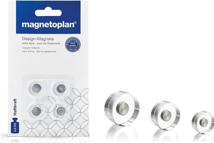 Produktbild Magnetoplan Design-Magnete (4 x)