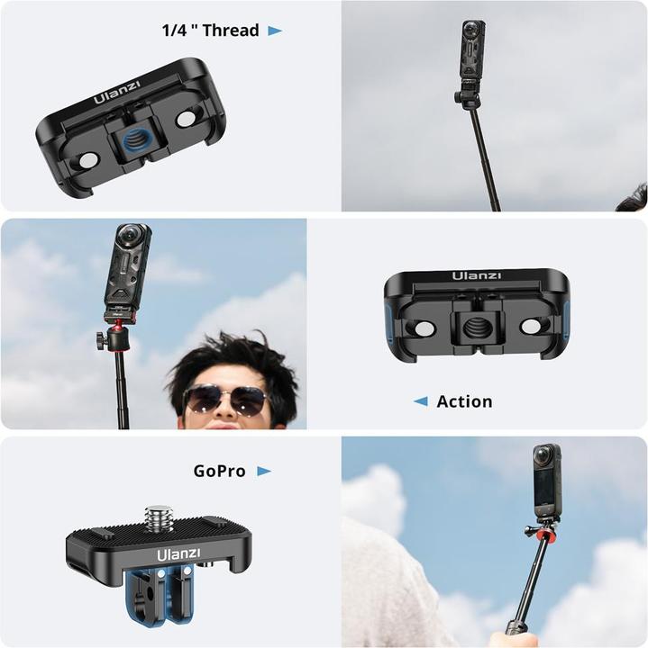 Actual product image Ulanzi IN 05 Quick Release Plate (X4)