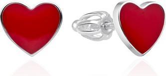 Immagine prodotto Agato - Silver stud earrings Hearts AGT-E125S (Argento)