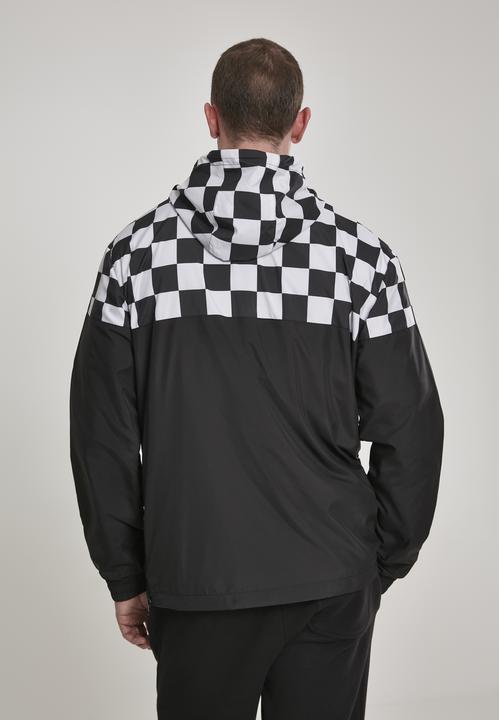 Actual product image Urban Classics Check Pull Over Jacket (S)
