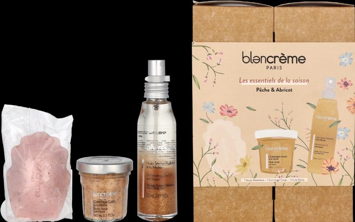 Image du produit Blancreme Pêche & abricot (Set soin du corps)
