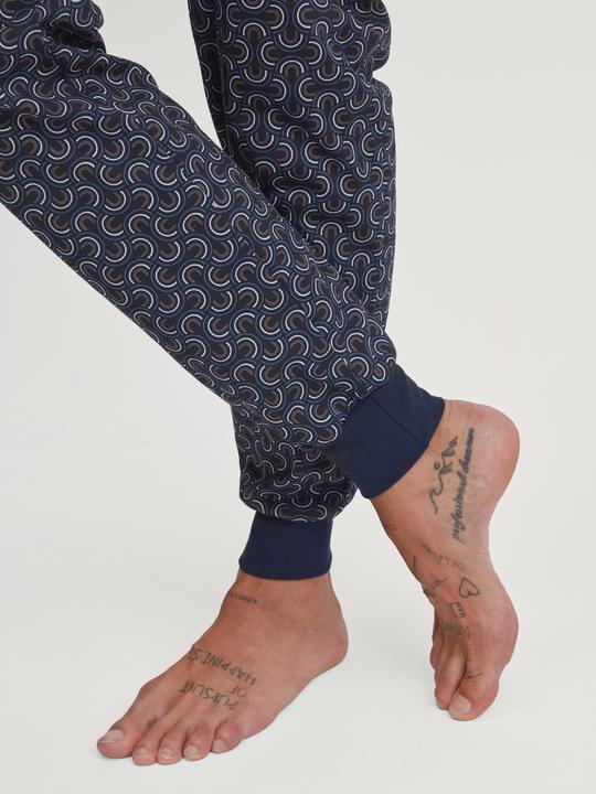 Produktbild Calida Relax Imprint Bündchen-Pyjama (L)