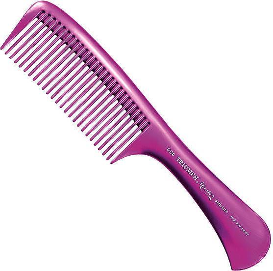 Actual product image Triumph Master Handle comb antistatic lilac