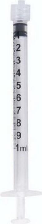 Produktbild Sol-m Spritze PP 1ml Luer Lock steril 3-teilig 100 Stk