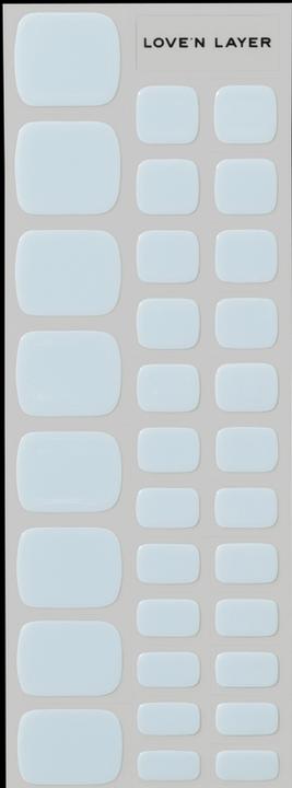 Immagine prodotto Love'n Layer - Punta solida Heavenlu Blu (Blu Heavenlu, Smalto per unghie effetto gel)