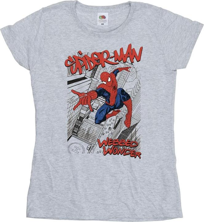 SpiderMan Sketch City TShirt (L)