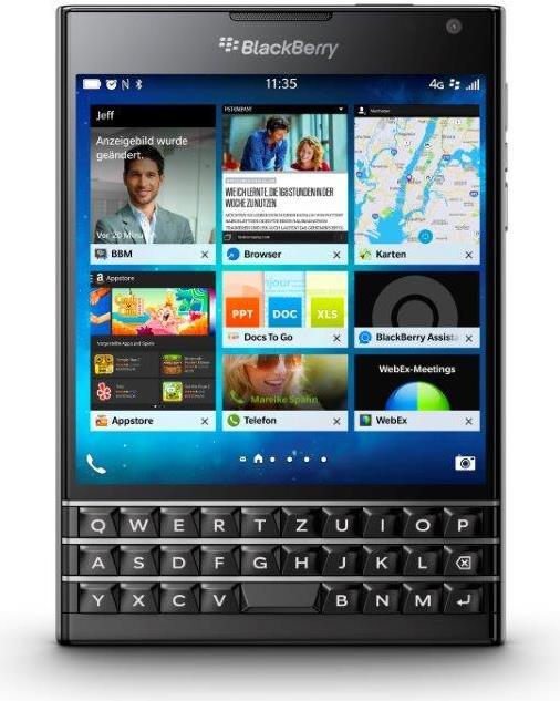 BlackBerry Passport (4.50", 13 Mpx, 4G)