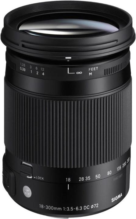 Image du produit Sigma 18-300mm DC macro OS HSM (C), Canon EF-S (Canon EF-S, APS-C / DX)