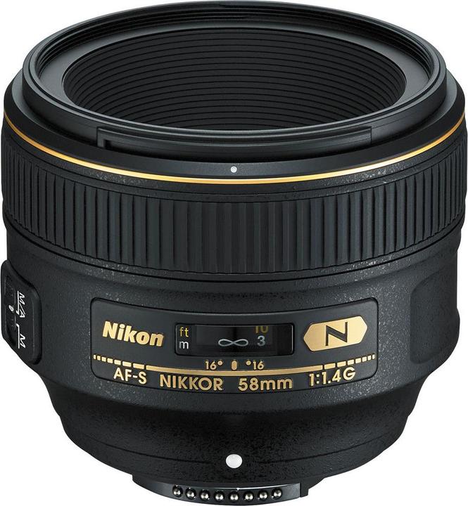 Nikon AF-S Nikkor 58mm, f/1.4G (Nikon F, full size)