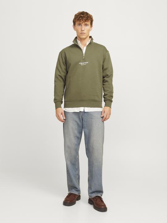 Immagine prodotto Jack & Jones Testo Felpa con mezza zip Felpa con mezza zip (M)