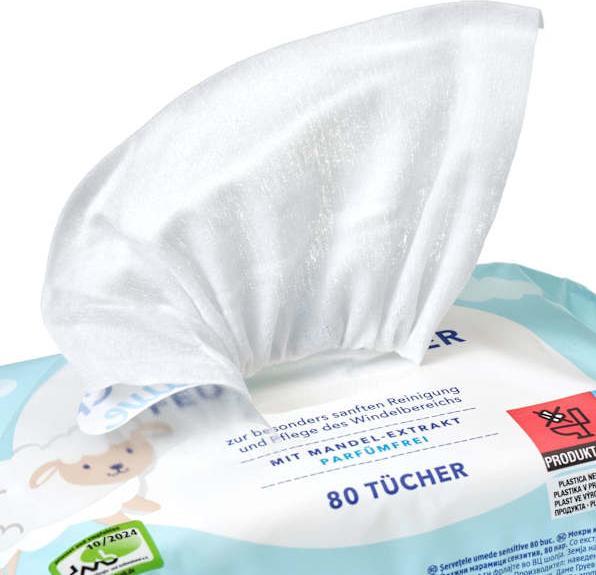 Produktbild dm babylove Sensitive (160 Stück)
