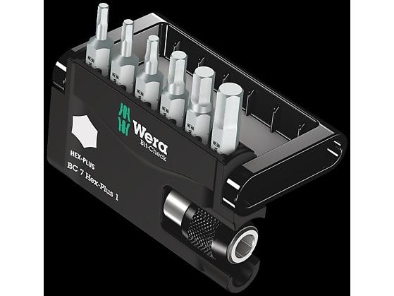 Actual product image Wera Bit-Check 7 Hex-Plus 1 (2, 3, 4, 5, 6 mm)