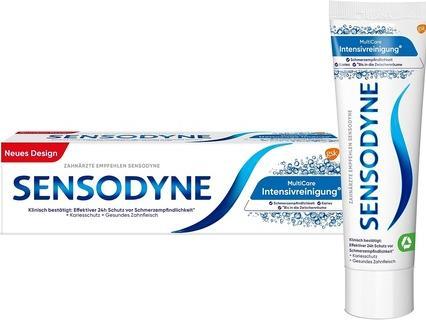 Produktbild Sensodyne Zahnpasta mit Fluor, für empfindliche Zähne, 75 ml (75 ml)
