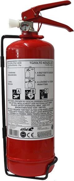 Actual product image Alpin Fire extinguisher ABC, 2 kg (A, B, C)