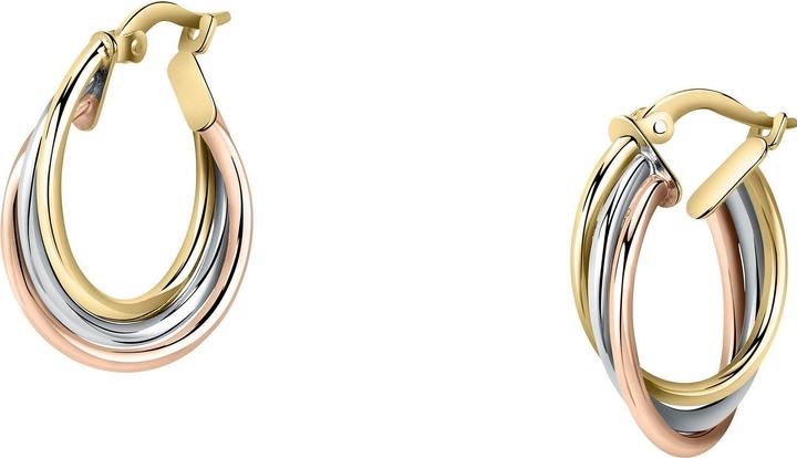 Actual product image Favs Creolen (375 white gold, 375 rose gold, 375 yellow gold)