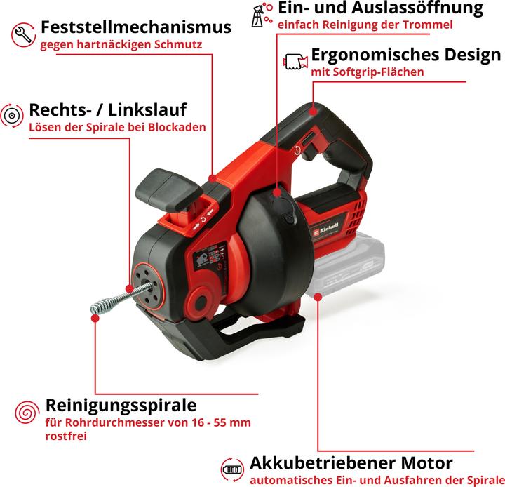 Produktbild Einhell TE-DA 18/760 Li Solo (Akkubetrieb)