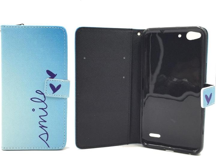 Actual product image König Design Protective Mobile Case for Vodafone Smart Ultra 6 Case Cover Wallet Case New (Vodafone Smart Ultra 6)