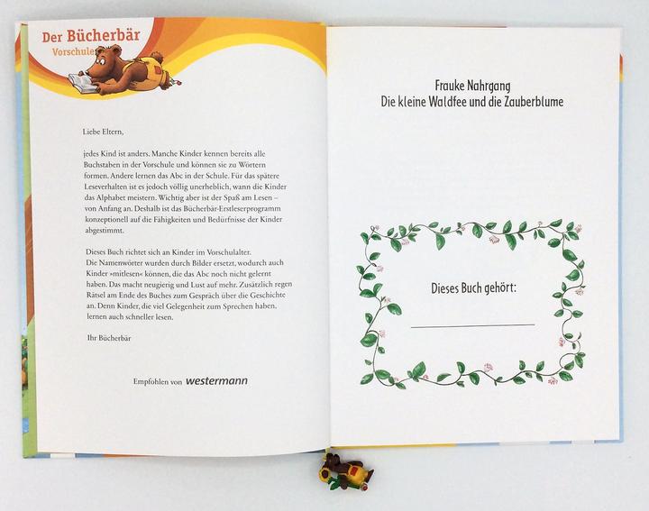 Produktbild Die kleine Waldfee und die Zauberblume (Deutsch, Jutta Berend, Frauke Nahrgang, 2020)