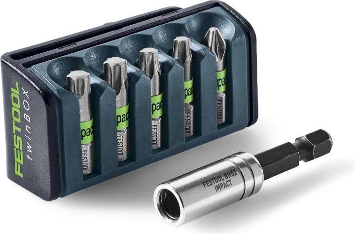 Festool Bitkassette BT-IMP SORT1 (TX20, TX40, TX25, TX30, 5 x Festool Bits, PZ2)
